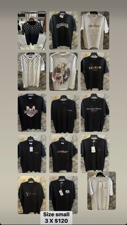 3 Designer Shirts For $130
