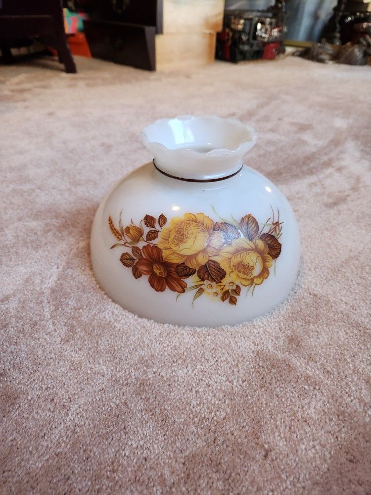 Vintage Glass Lamp Shade