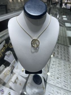 Cadena 14k Con Pendant 