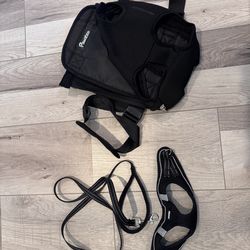Small puppy Harness/Leash and Backpack