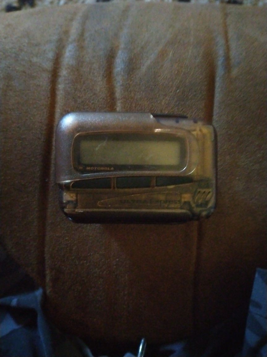 Motorola Ultra Express Pager (Clear Brown)