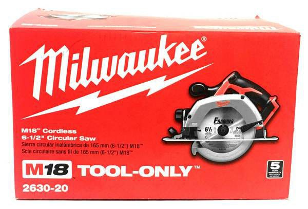 NEW MILWAUKEE M18 18V CORDLESS 6-1/2 INCH CIRCULAR SAW ONLY