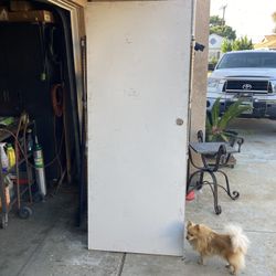 32” x 80” door.