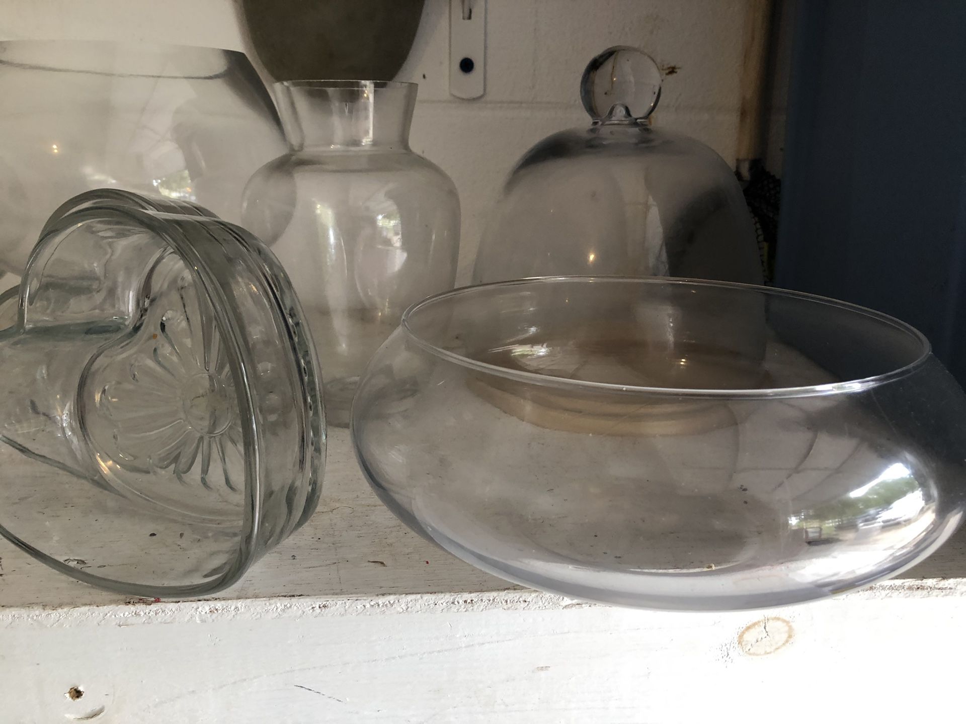 Glassware for candy table