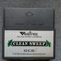Clean Sweep - Vectrex Game