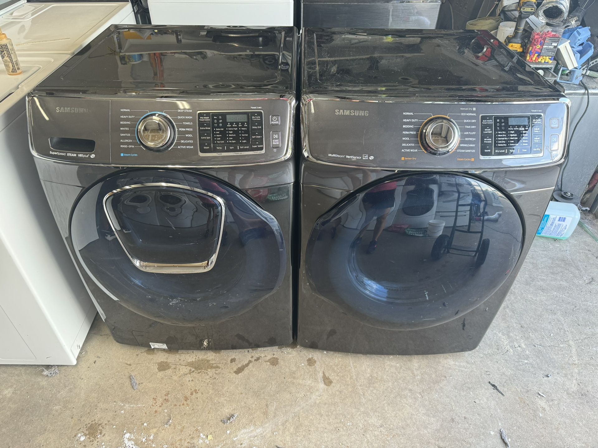 Samsung Washer And Samsung Electric Dryer