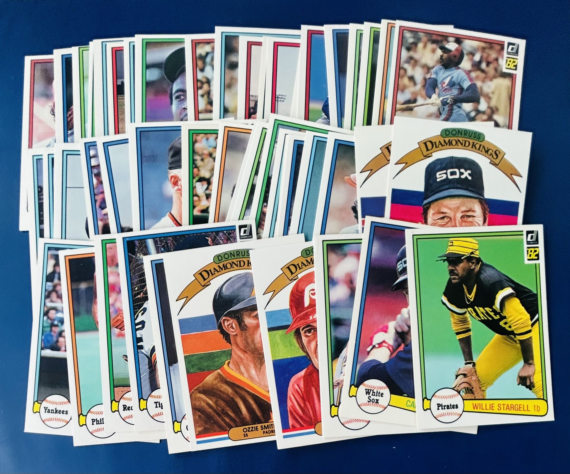 1982 Donruss Baseball Card Lot - HOF, All Stars, Rookies, Managers