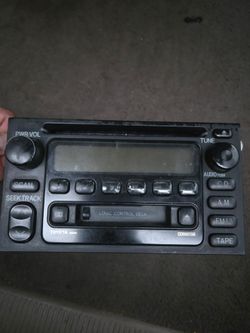 Stock toyota radio 4 runner