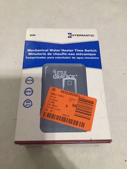 Water Heater Time Switch