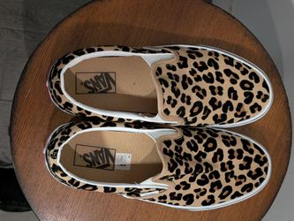 Vans Classic Slip-On Leopard Print Sneakers