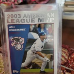 Alex Rodríguez 2004-2007 Baseball Cards Lot 