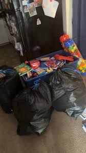 Industrial Bags full of Toys and Hot Wheelz