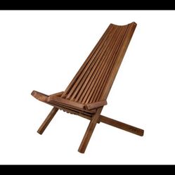 Melino Wooden Folding Chair