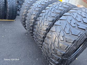 4 Used Tires Lt39x12.50r17 Kanati Mud Hog MT , LR E, 10 PLY, $399.00