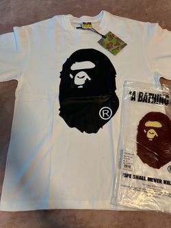 A Bathing Ape BAPE Big Ape Head T-Shirt White