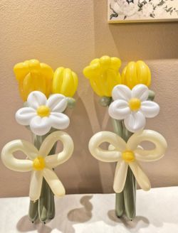 Flower Balloon Bouquet 