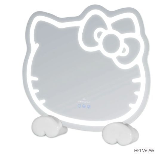 HELLO KITTY VANITY MIRROR W/ LED RGB LIGHT & BLUE TOOTH SPEAKERSS