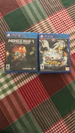 PS4 GAMES $5 (for Both)