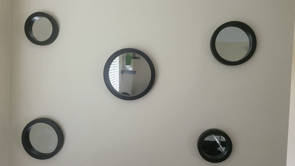 5 Piece Mirror Set