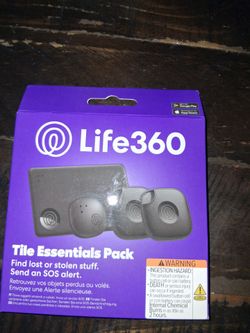 Life360 Tile Essentials  Pack Tracking Device