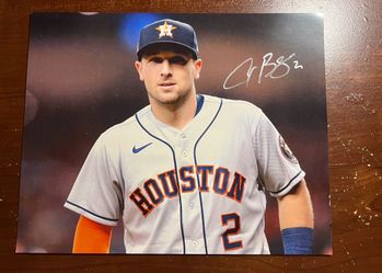 Alex Bregman Autographed 8x10