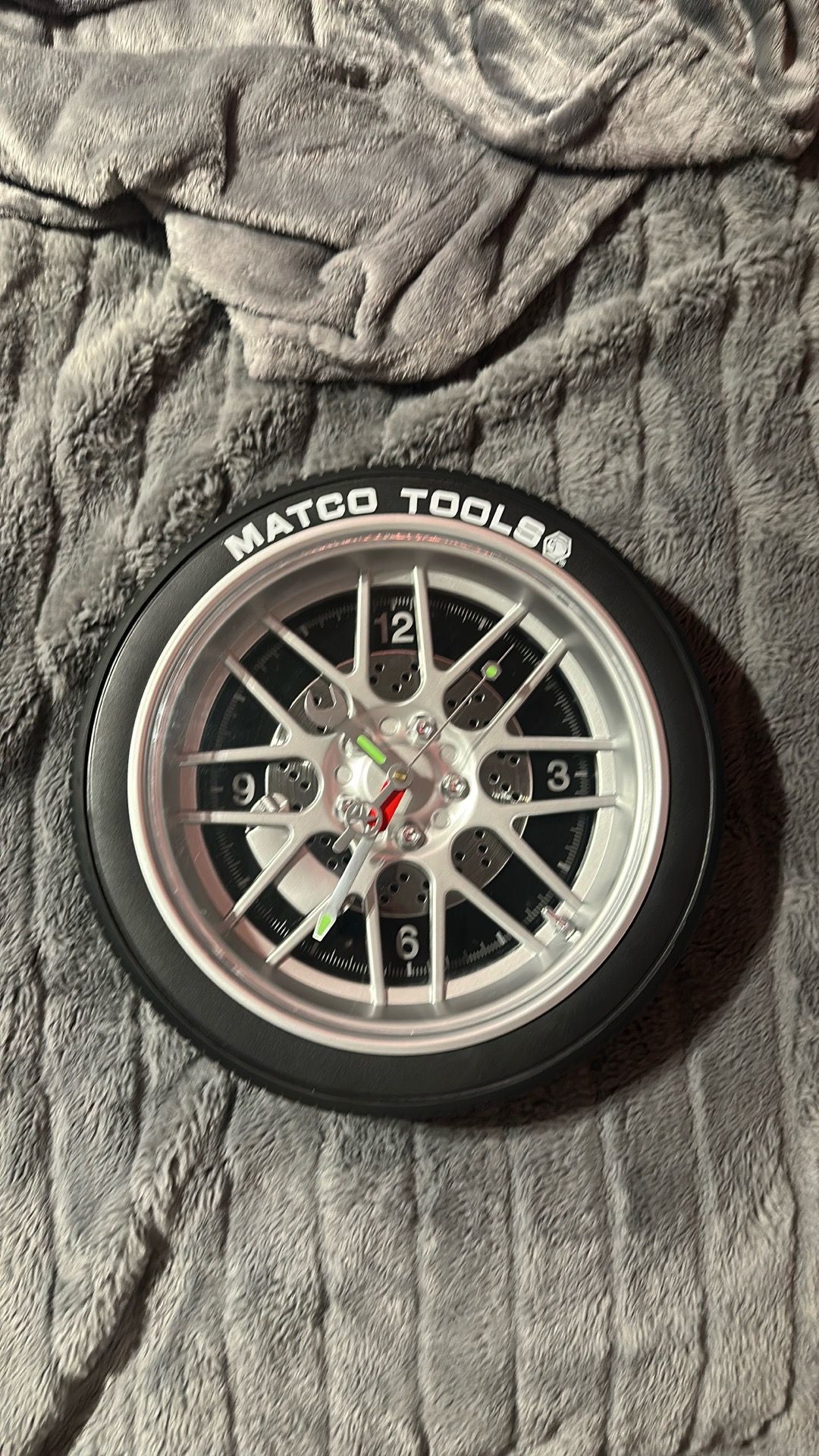 Tire/Rim clock wall art