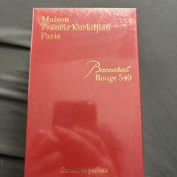 Maison Francis Kurkdjian Baccarat Rouge 540 2.4 fl oz *Sealed*