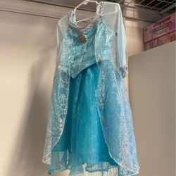 Disney Parks Exclusive Frozen Elsa Halloween Costume Size 3
