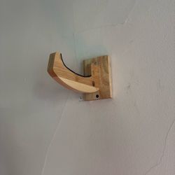 Bamboo Surfboard Wall Rack 