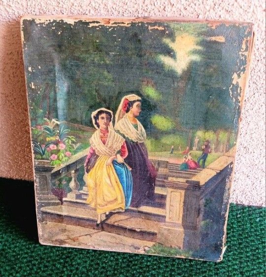 Rare Antique Painting 1800's William Harris?