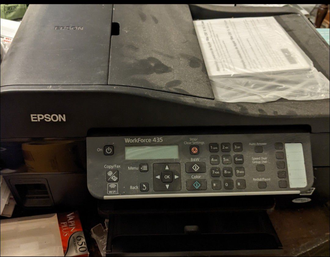 Epson Workforce 435 All In One Printer With Ink