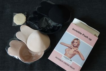 Invisible Push Up Adhesive Bra Set