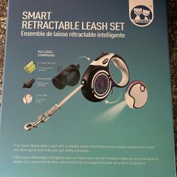 Smart Retractable Leash Set 