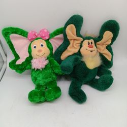 Vintage Wompkees Twig Mary Meyer Plush Character Toy Set Original 90s & 2003 