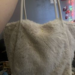 Victorias Secret Fuzzy Tote Bag