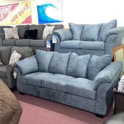 🇺🇸HUGE Ashley Furniture Blowout Sale!🇺🇸 Brand New Sofa Loveseat SET! $50 Down Takes It Home Today!