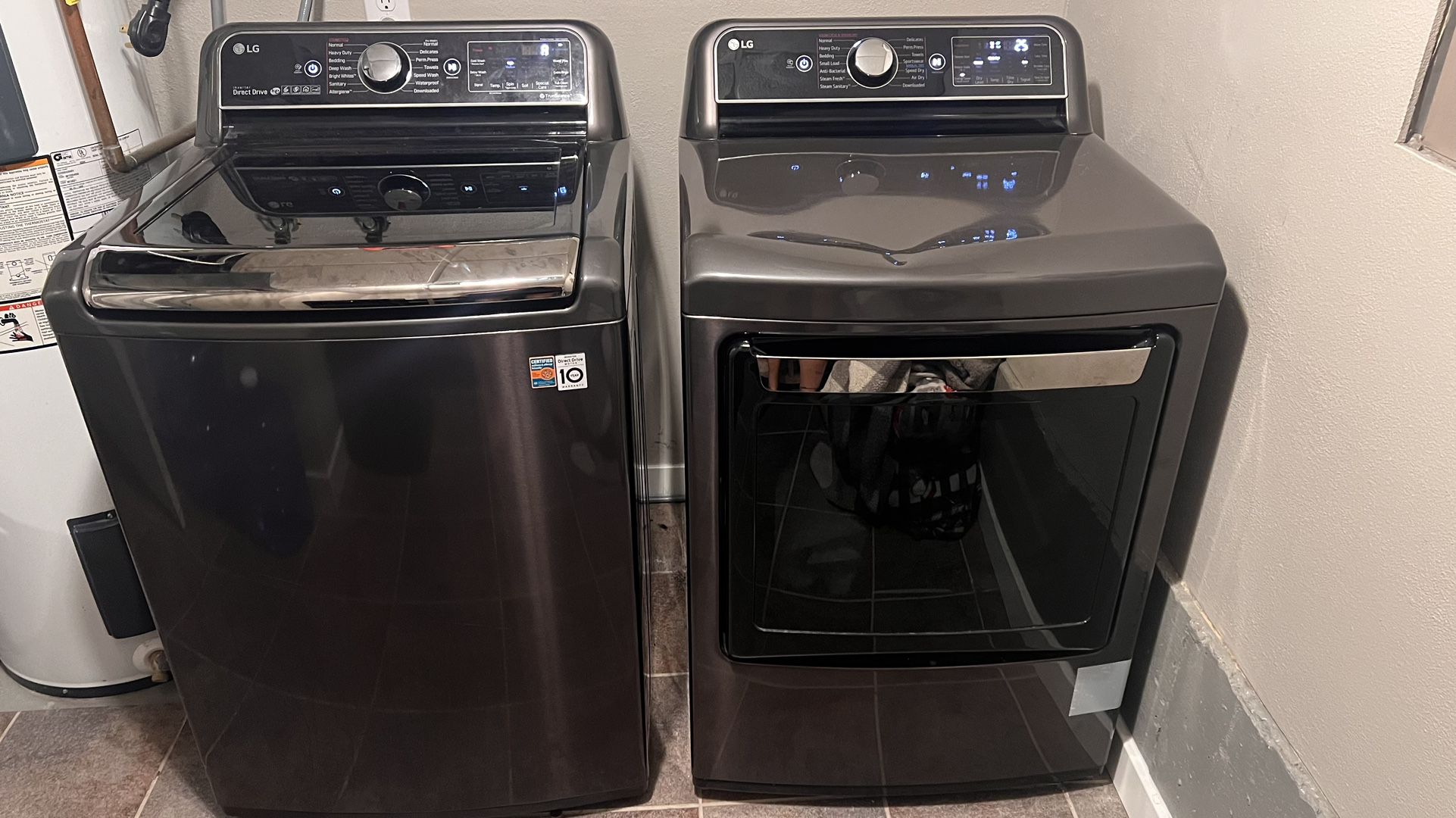 LG Washer & Electric Dryer 