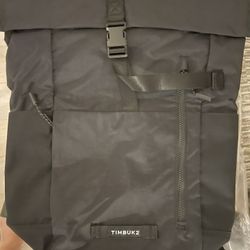 BRAND NEW Timbuk2 Tuck Backpack Roll Top Tuck-Black Messenger Bag Satchel 