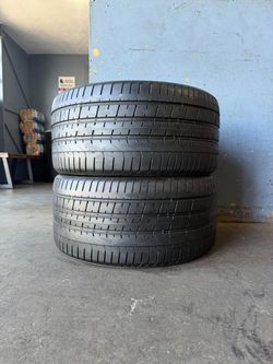 (2) tires Pirelli 295/30/20