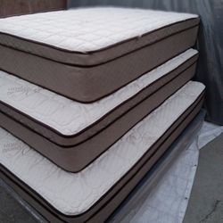 King Size Pillow Top Mattress New12"