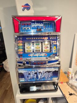 Yamasa Big Wave "Power of Sea" Pachislo Slot Machine — Japanese Skill Stop, Type-A, Working w/ Tokens
