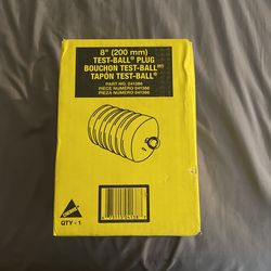 8” Test Ball Plug 