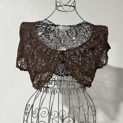 TO THE MAX™ Size S  Crocheted bolero
