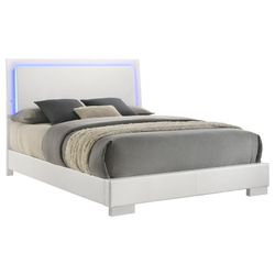 Financing 0 Down !! Brand new LED Design Bed Frame For Sale, Quick & Free Delivery 
