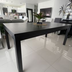 Dark Brown Dining Table For 10