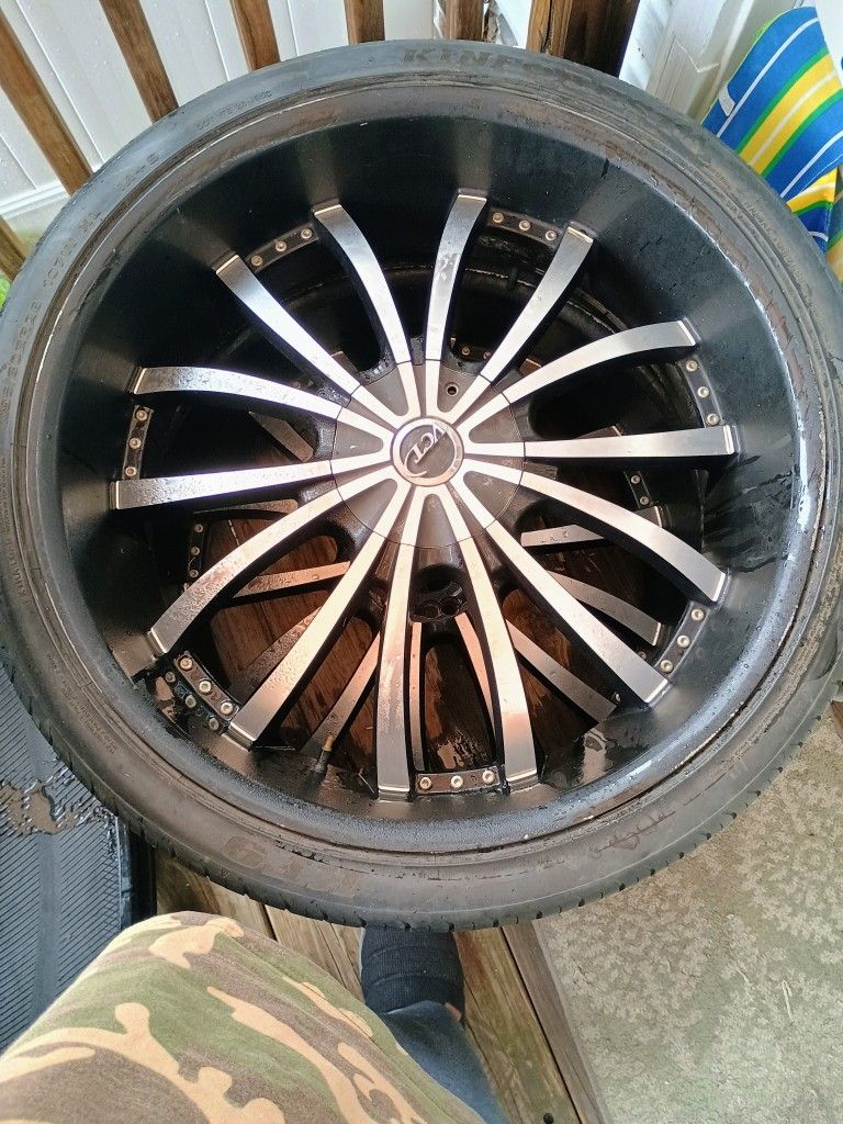 26" Rims And Tires