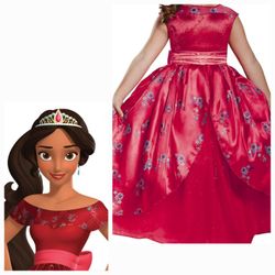Elena of Avalor Disney girls. Halloween Costume . Size 7-8 like new!
