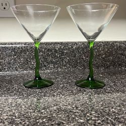 Set Of 11 Cocktail Glasses