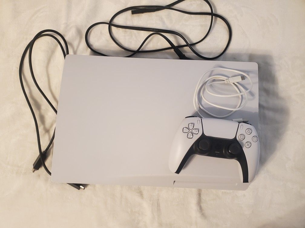 Playstation 5 Console Disc With Cables