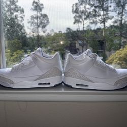 Brand New! Nike Air Jordan 3 Pure White Sz12 